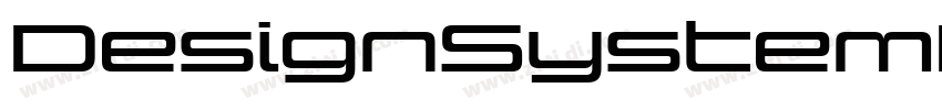 DesignSystemB 700R字体转换